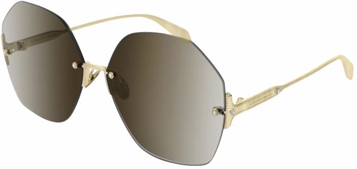 Alexander Mcqueen AM0178S 003  Sunglasses Women