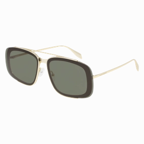 Alexander Mcqueen AM0252S 003 67 Sunglasses Men