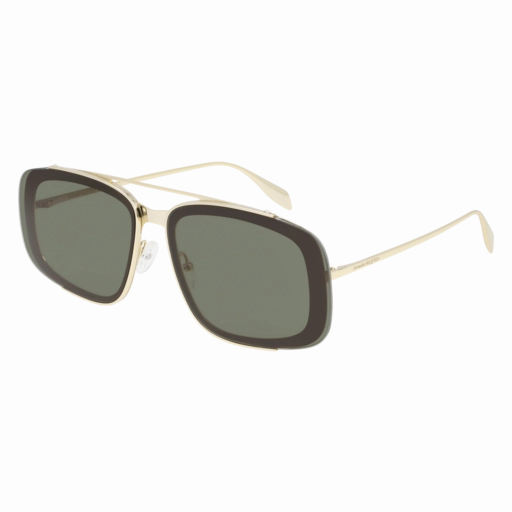 Alexander Mcqueen AM0252S 003 67 Sunglasses Men
