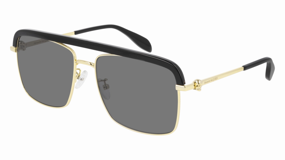 Alexander Mcqueen AM0258S 001 59 Unisex Sunglasses