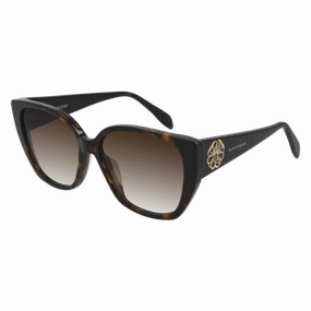 Alexander Mcqueen  AM0284S 003 58 Sunglasses Woman