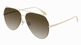 Alexander McQueen AM0316S 002 61 Unisex Sunglasses
