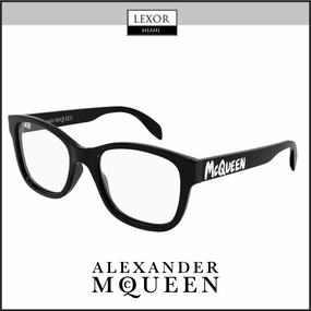 Alexander Mcqueen  AM0350O-001 52 Optical Frame Man ACETATE