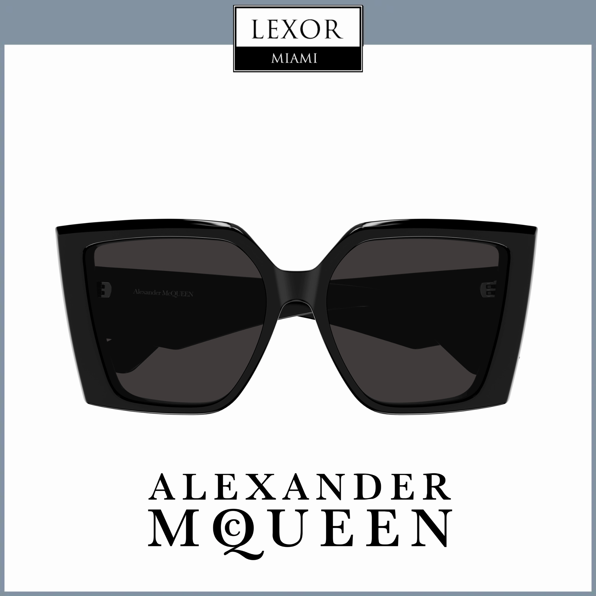 Alexander Mcqueen Sunglasses AM0467S-001 56 UPC 889652509549