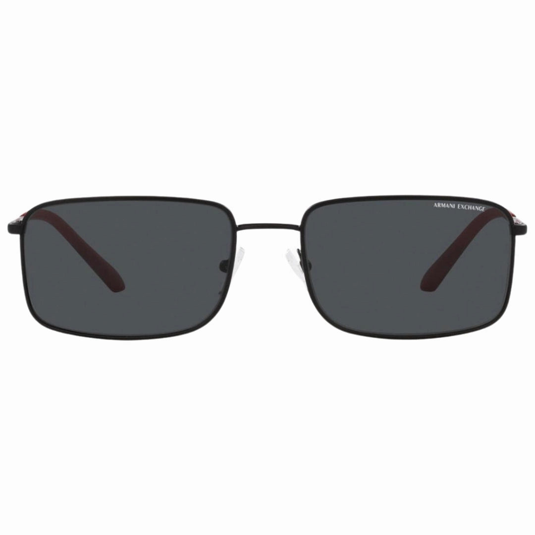 Armani Exchange Dark Grey Lens Black Sunglasses