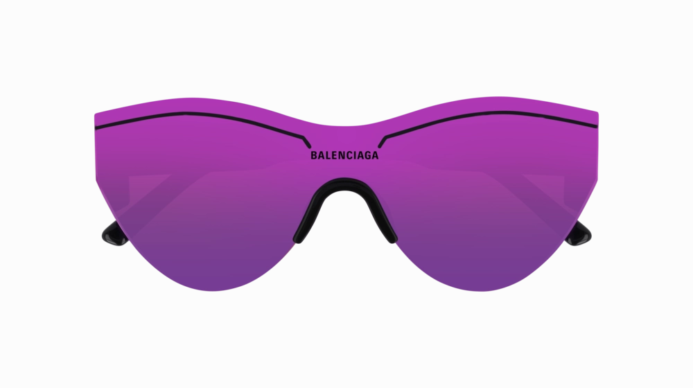 Balenciaga BB0004S 002 Unisex Sunglasses