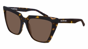Balenciaga BB0046S 002 55 Women Sunglasses