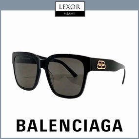 Balenciaga BB0056S 001 55 Unisex Sunglasses