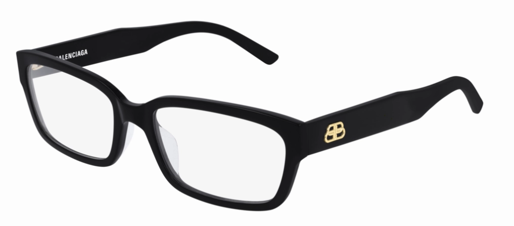 Balenciaga BB0065O 001 55 Optical Frame WOMAN