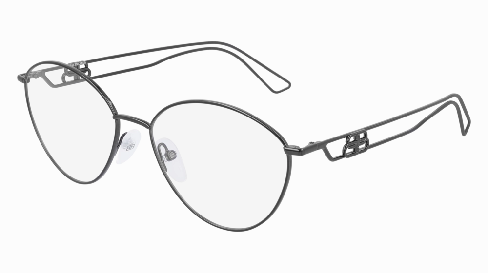 Balenciaga BB00660 001 55 Optical Frame Woman's