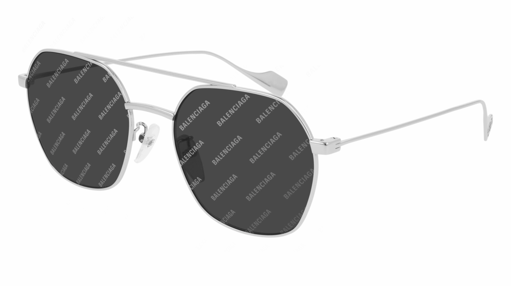 Balenciaga BB0089SK 004 55 Unisex Sunglasses