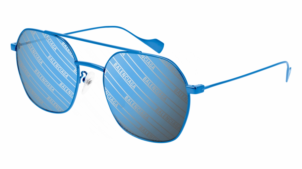 Balenciaga BB0089SK 006 55 Unisex Sunglasses