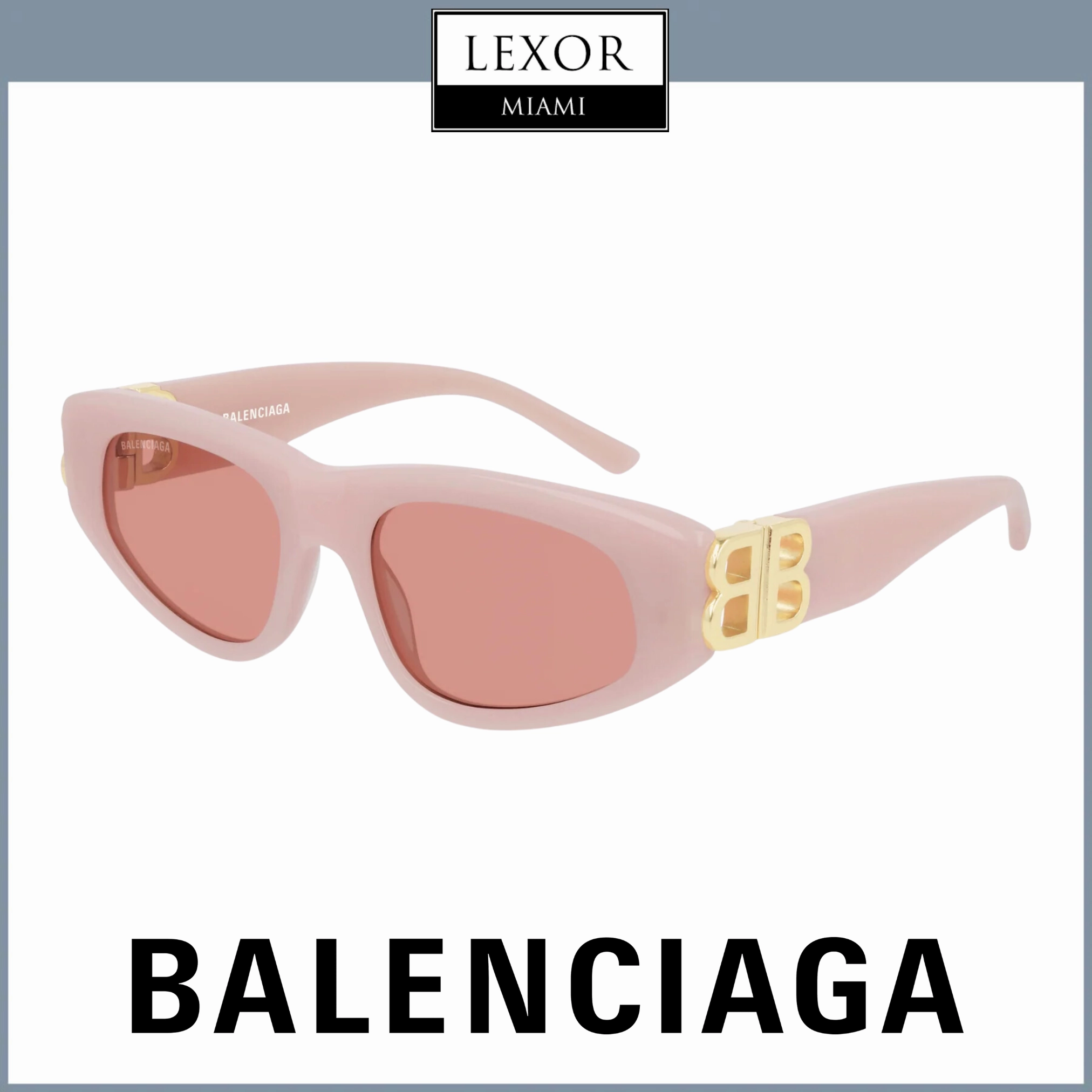Balenciaga BB0095S-003 53 Sunglasses