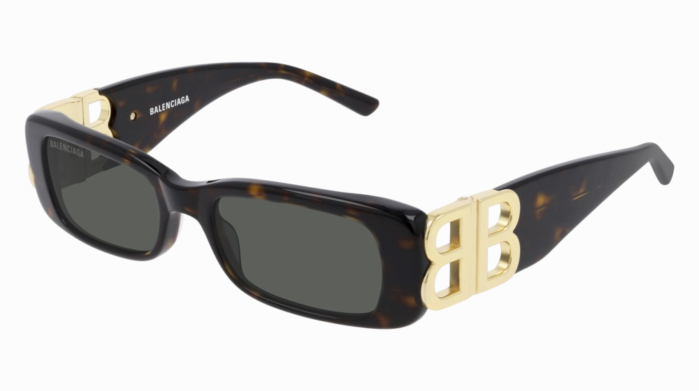 Balenciaga BB0096S 002 51 Unisex Sunglasses