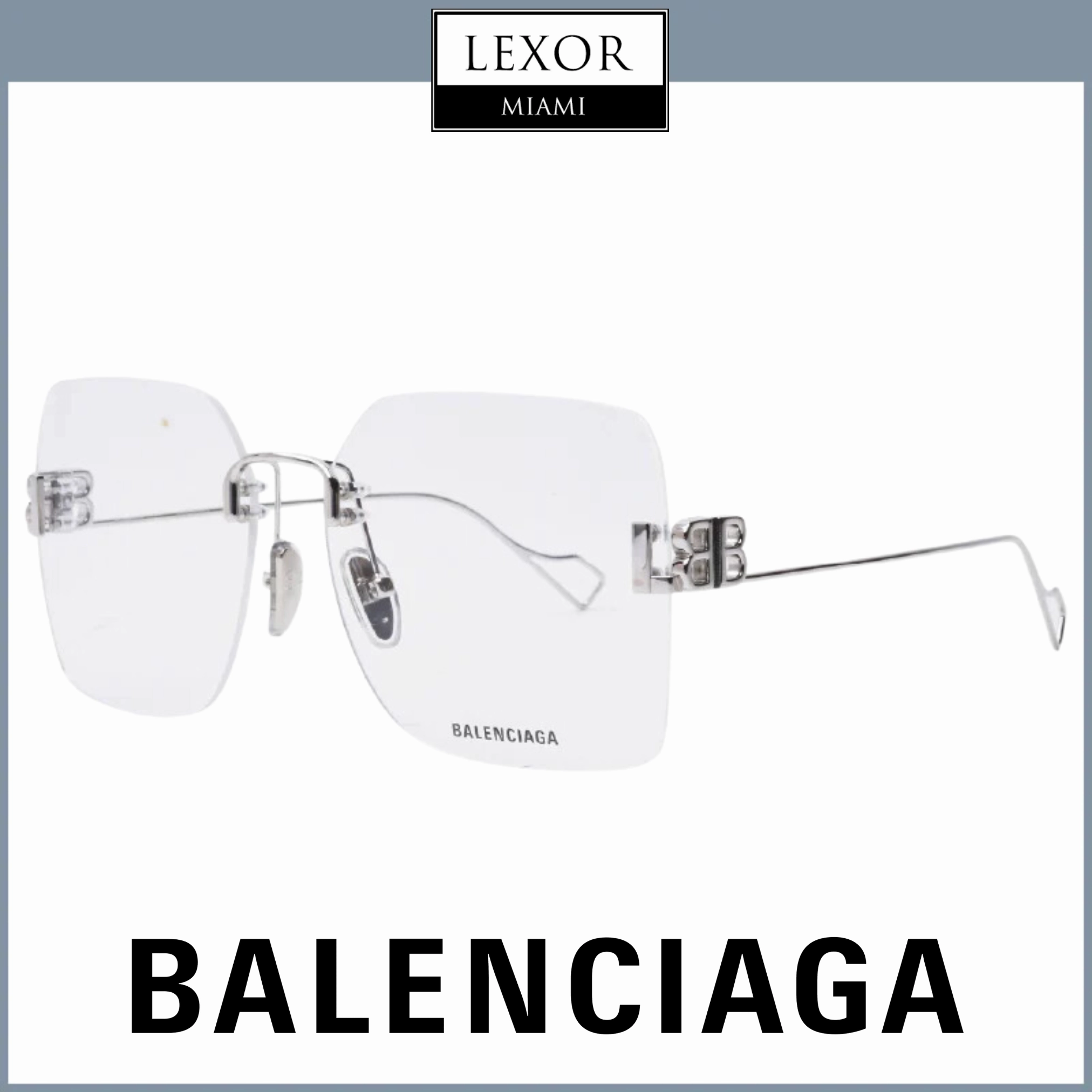 Balenciaga BB0113O 002 60 Optical Frame Women