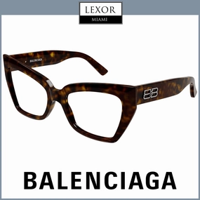Balenciaga BB0275O-002 53 Optical Frame WOMAN RECYC