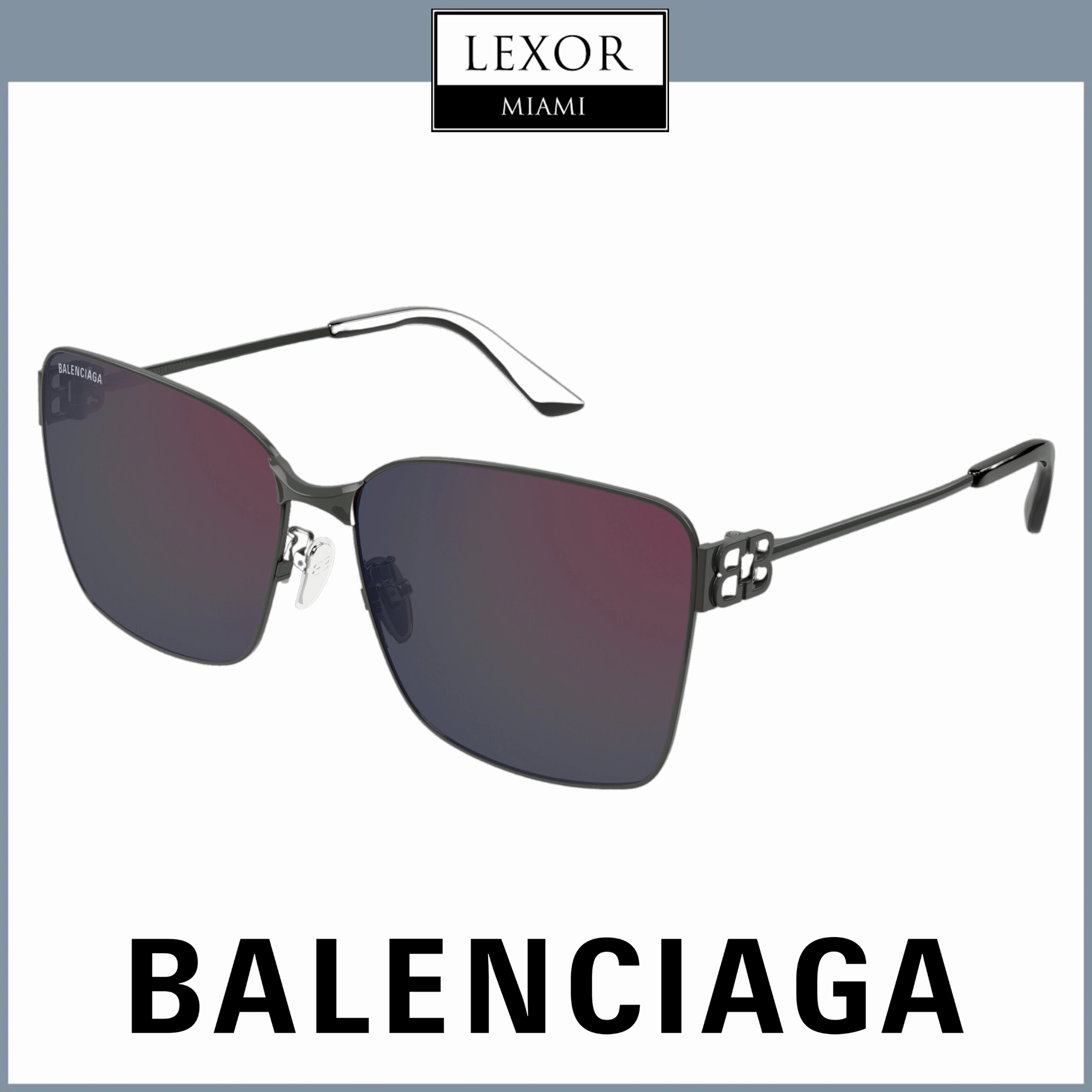 Balenciaga Sunglass BB0338SK-002 62 Woman Upc 889652472539