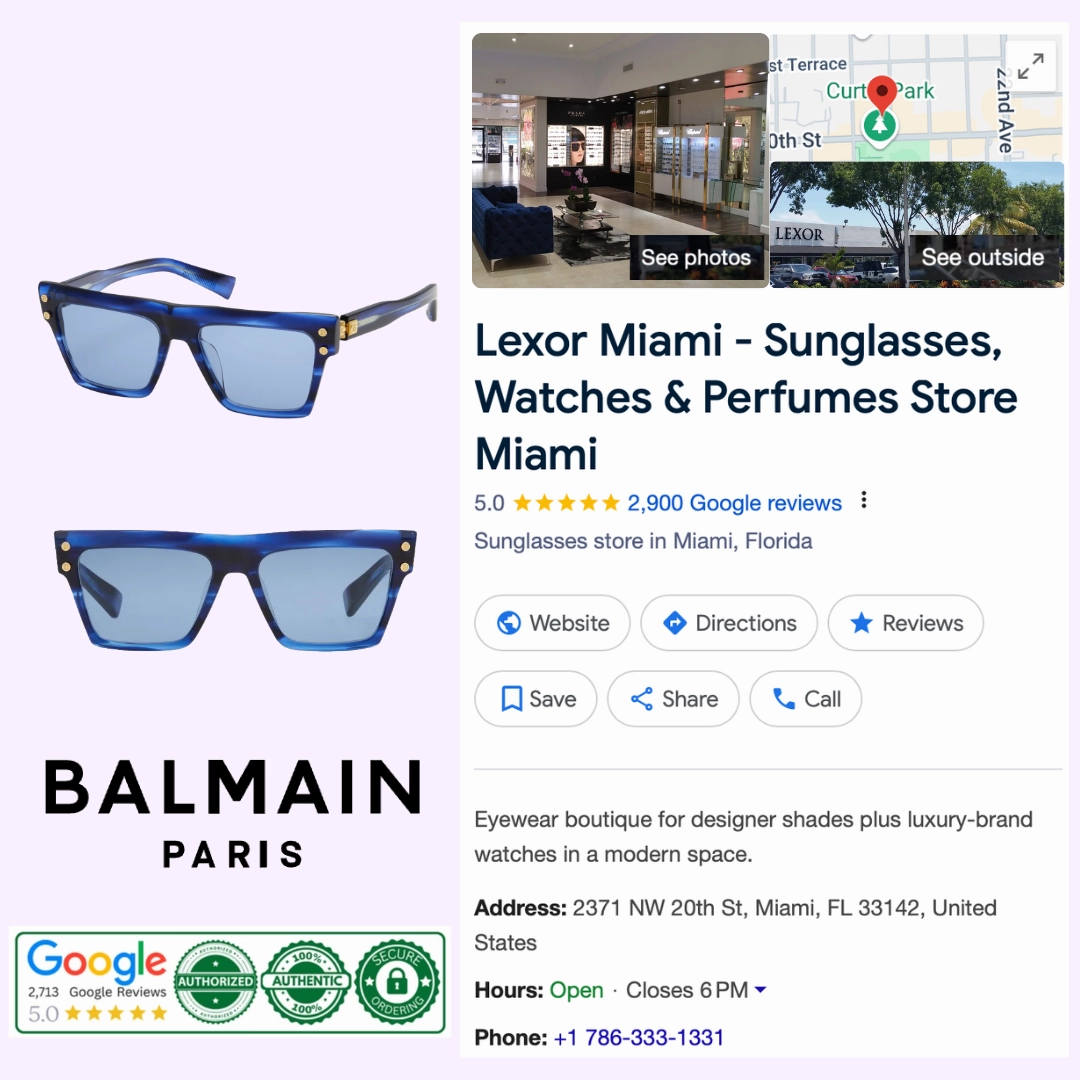 Balmain B-V BPS-121D-54 Unisex Sunglasses