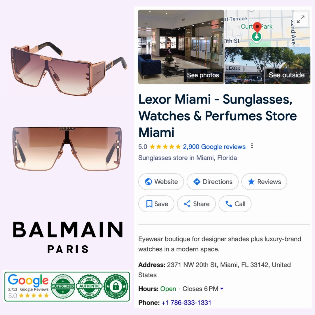 Balmain BPS-102M-146 Wonder Boy Limited Edition Unisex Sunglasses