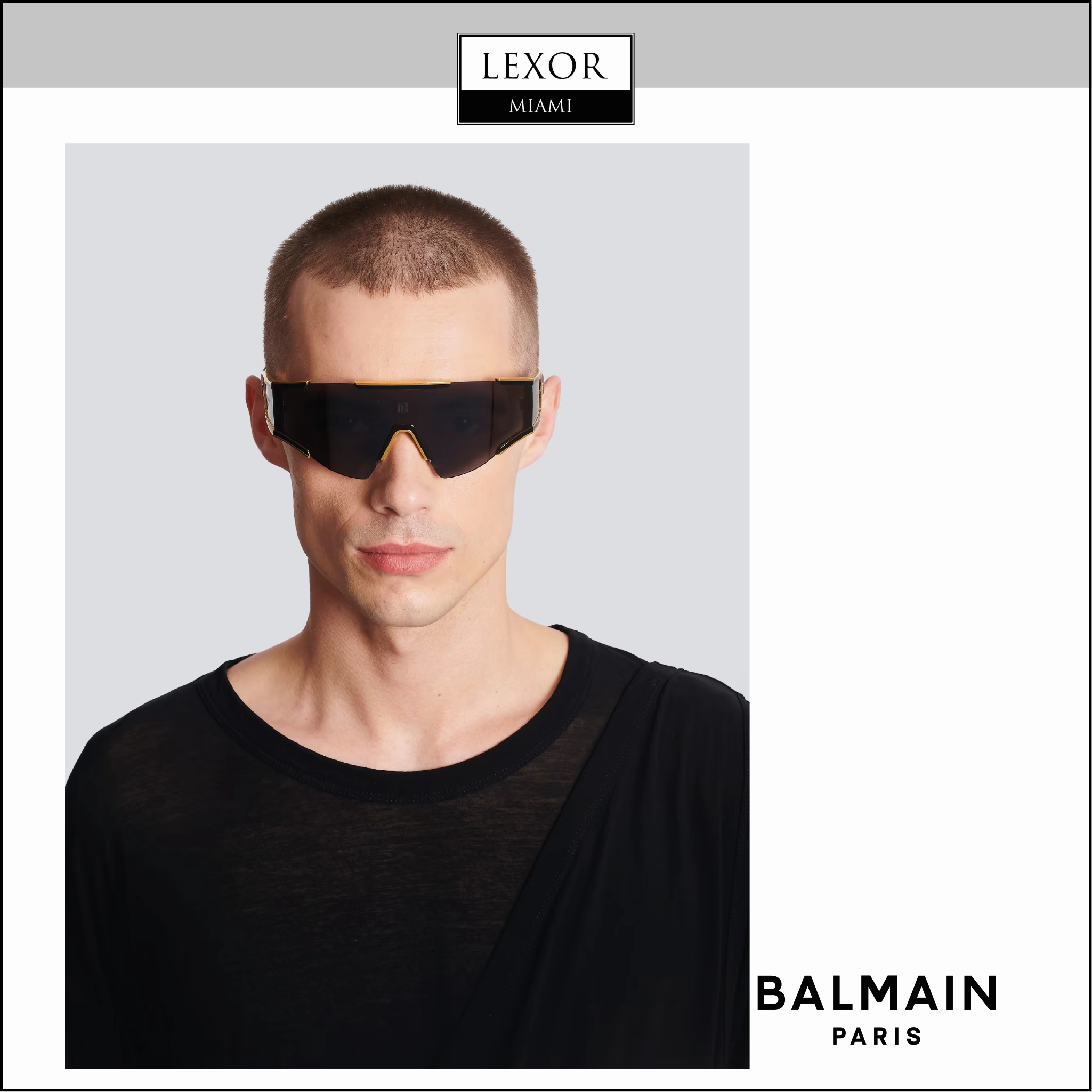 Balmain BPS-138A-141 FLECHE Unisex Sunglasses