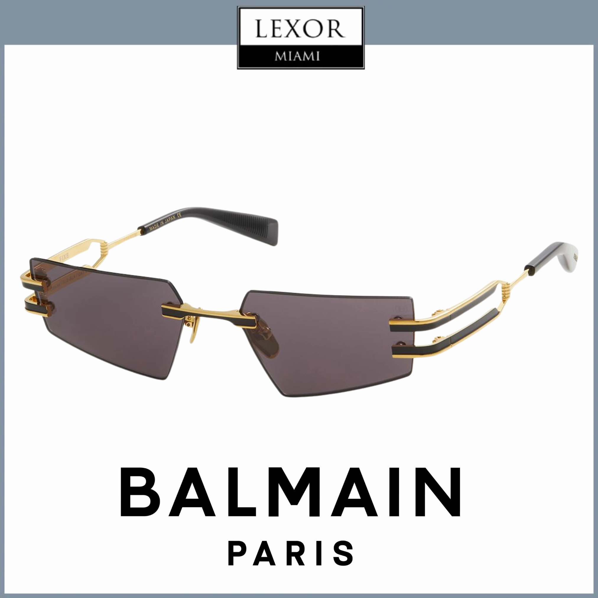 Balmain FIXE BPS-123A-54 Titanium Unisex Sunglasses