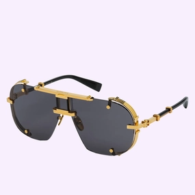 Balmain Sunglasses COLONEL BPS-170A-63 Unisex UPC : 7630449220337