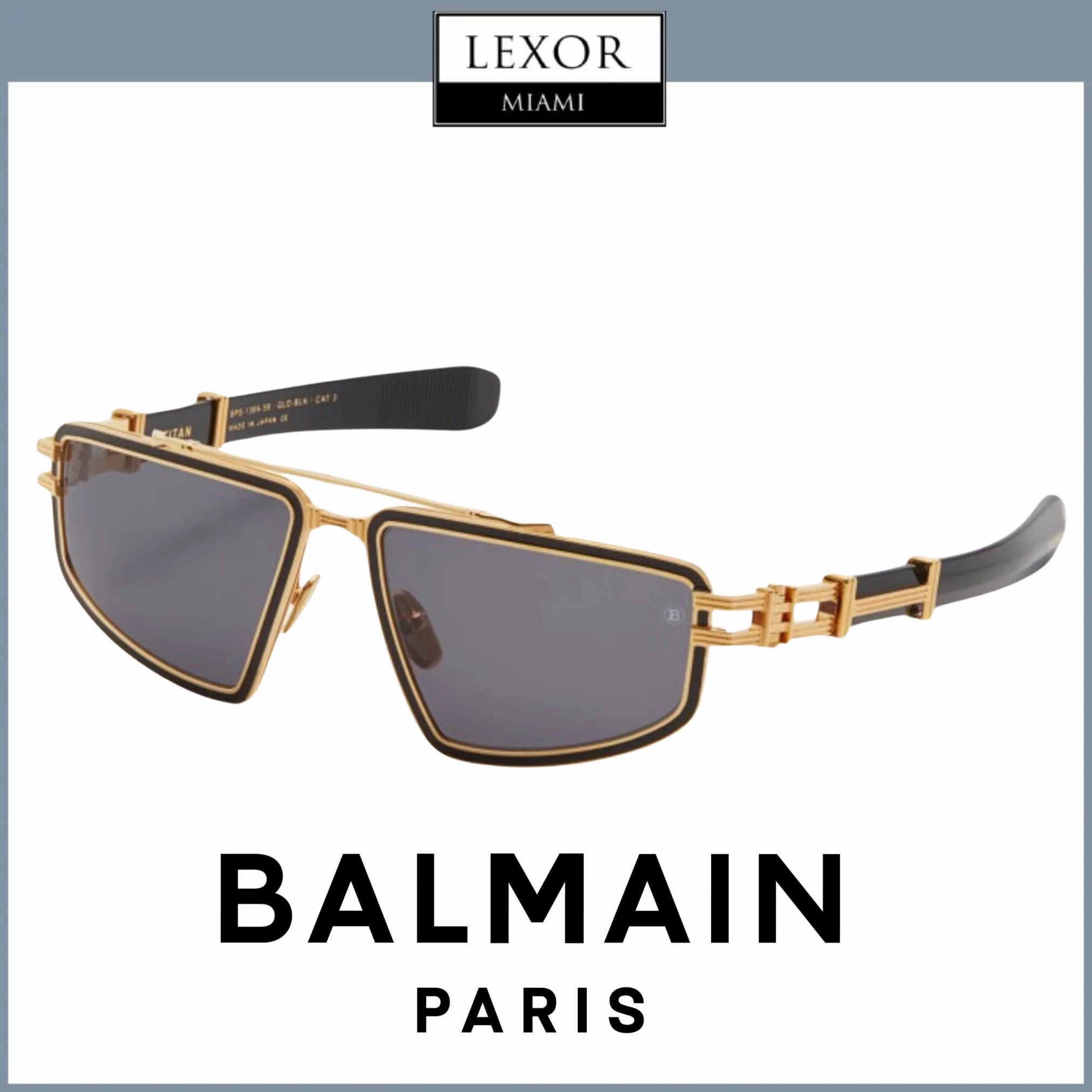 Balmain TITAN BPS-139A-59 Unisex Sunglasses