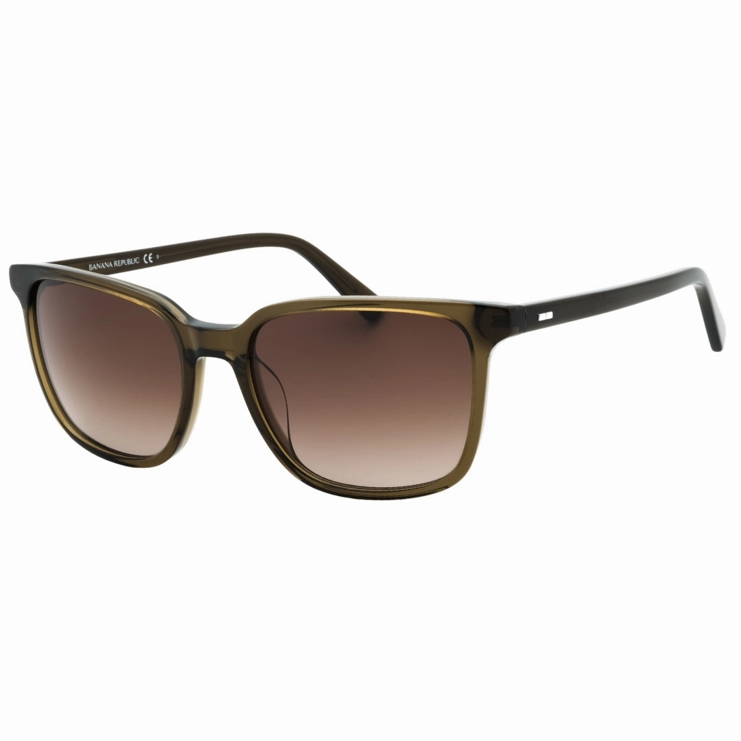 Banana Republic Brown SF Lensed Green Sunglasses