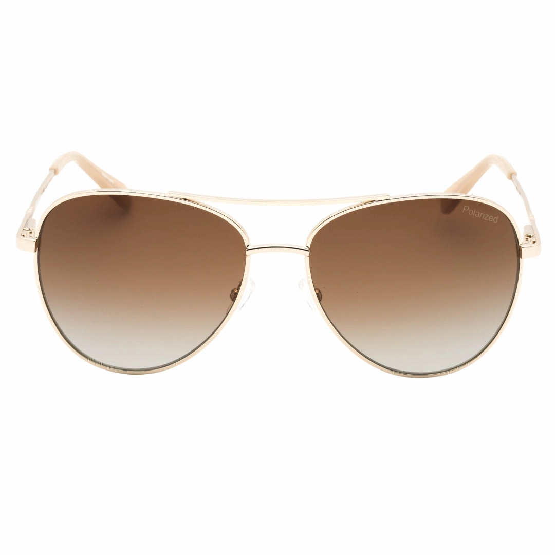 Banana Republic Brown SF PZ Lens Light Gold Sunglasses
