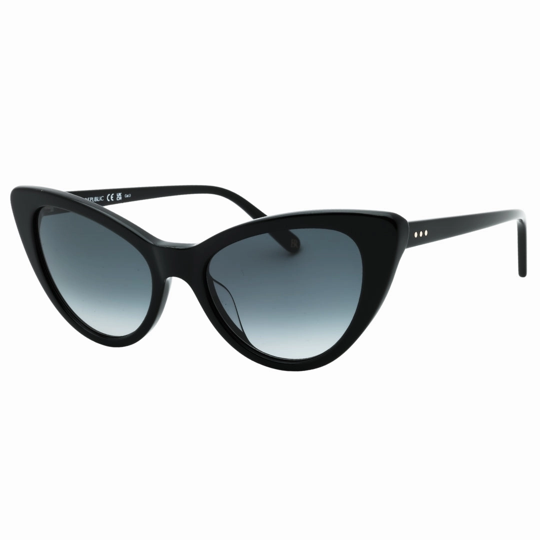 Banana Republic Dark Grey SF Lens Black Cat Eye Sunglasses