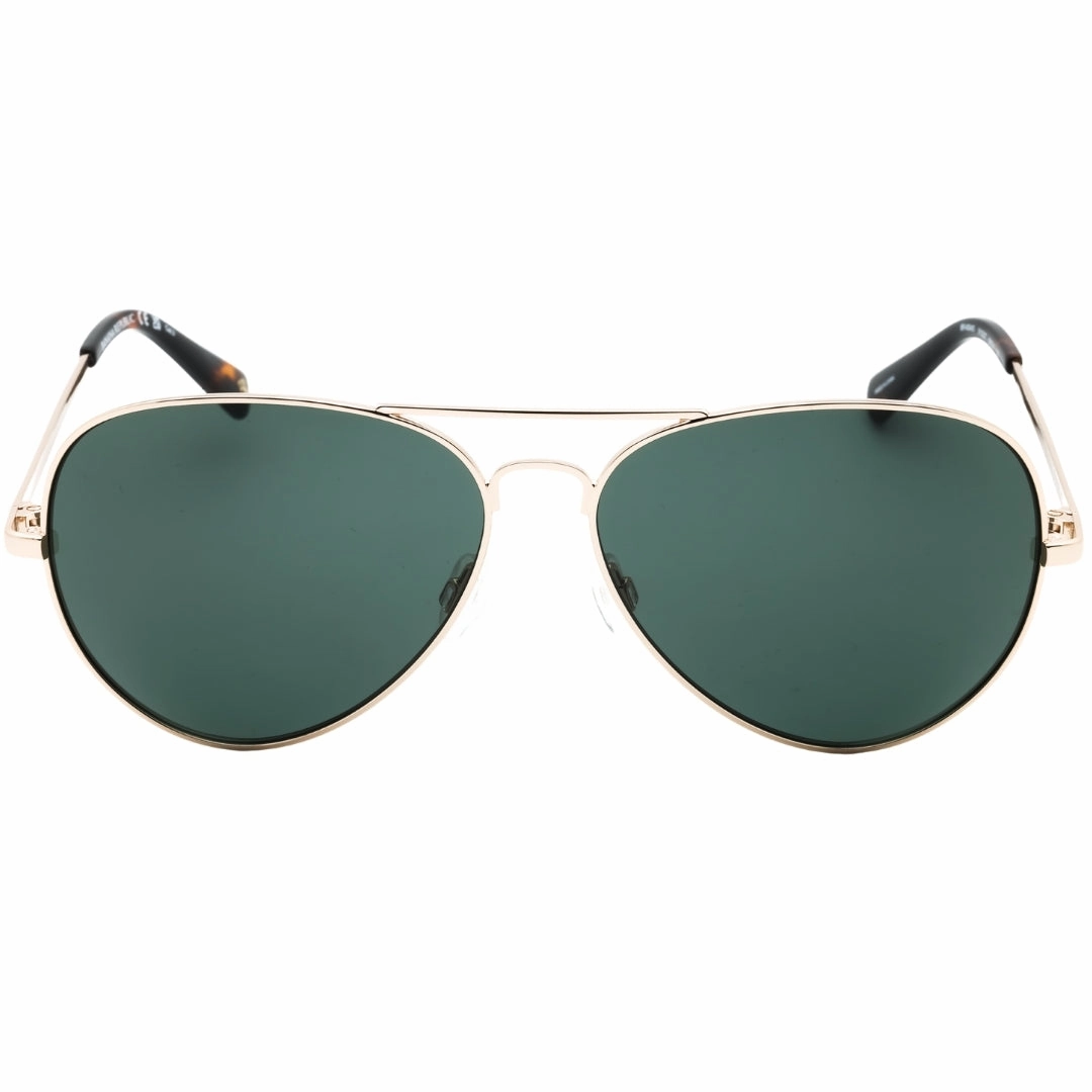 Banana Republic Green Lensed Light Gold Sunglasses