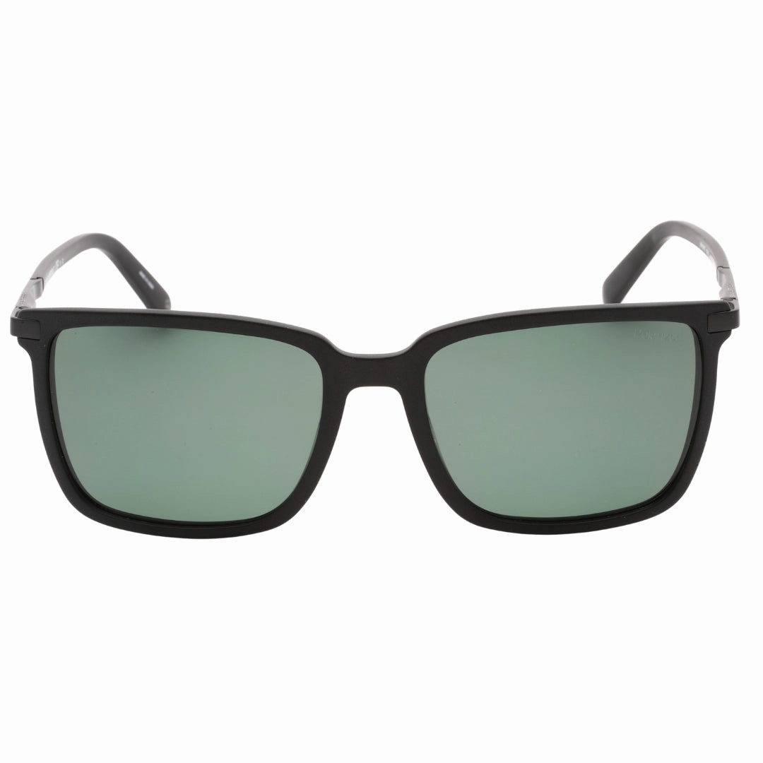 Banana Republic Green PZ Lensed Matte Black Sunglasses