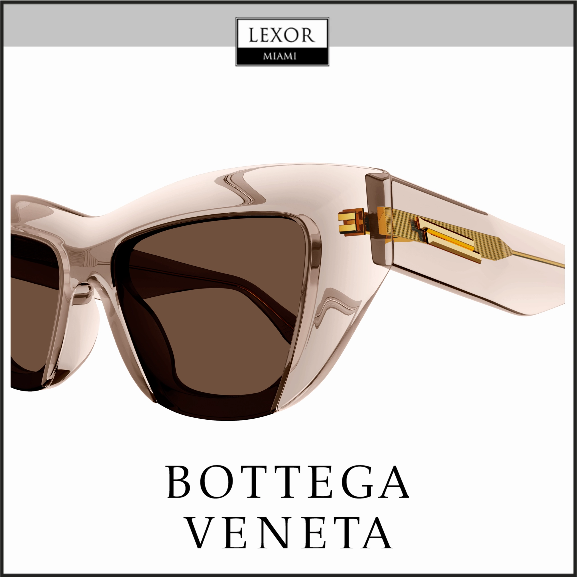 Bottega Veneta BV1218S-003 52 Sunglass WOMAN