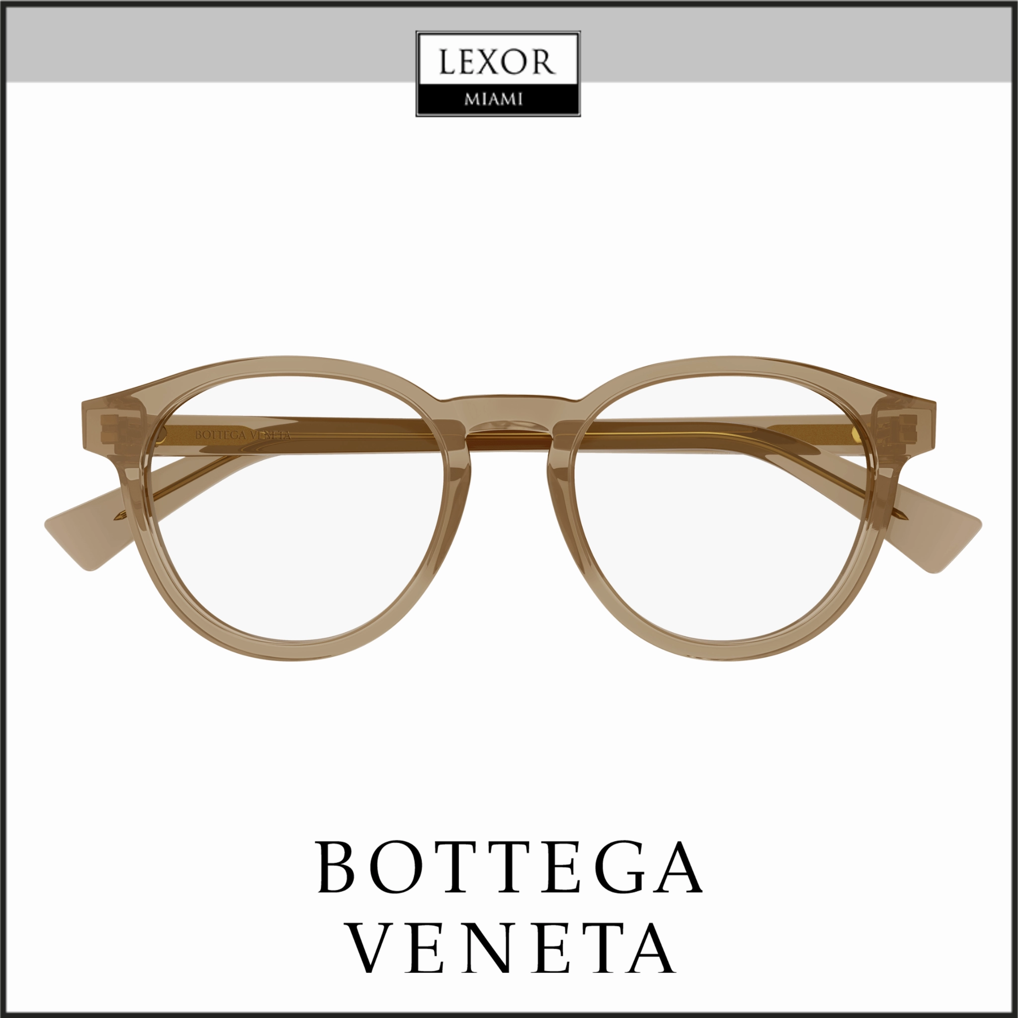 Bottega Veneta BV1225O-004 50 Optical Frame UNISEX RECY
