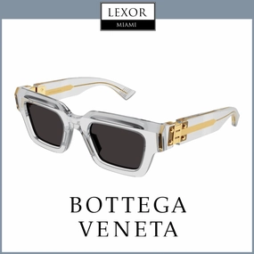 Bottega Veneta BV1230S-001 49 Sunglass UNISEX RECYCLED