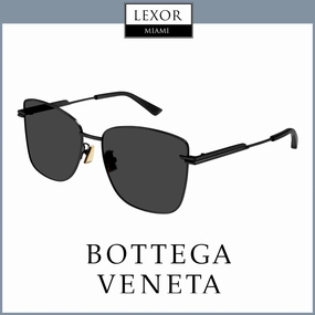 Bottega Veneta BV1237S-001 57 Sunglass WOMAN METAL