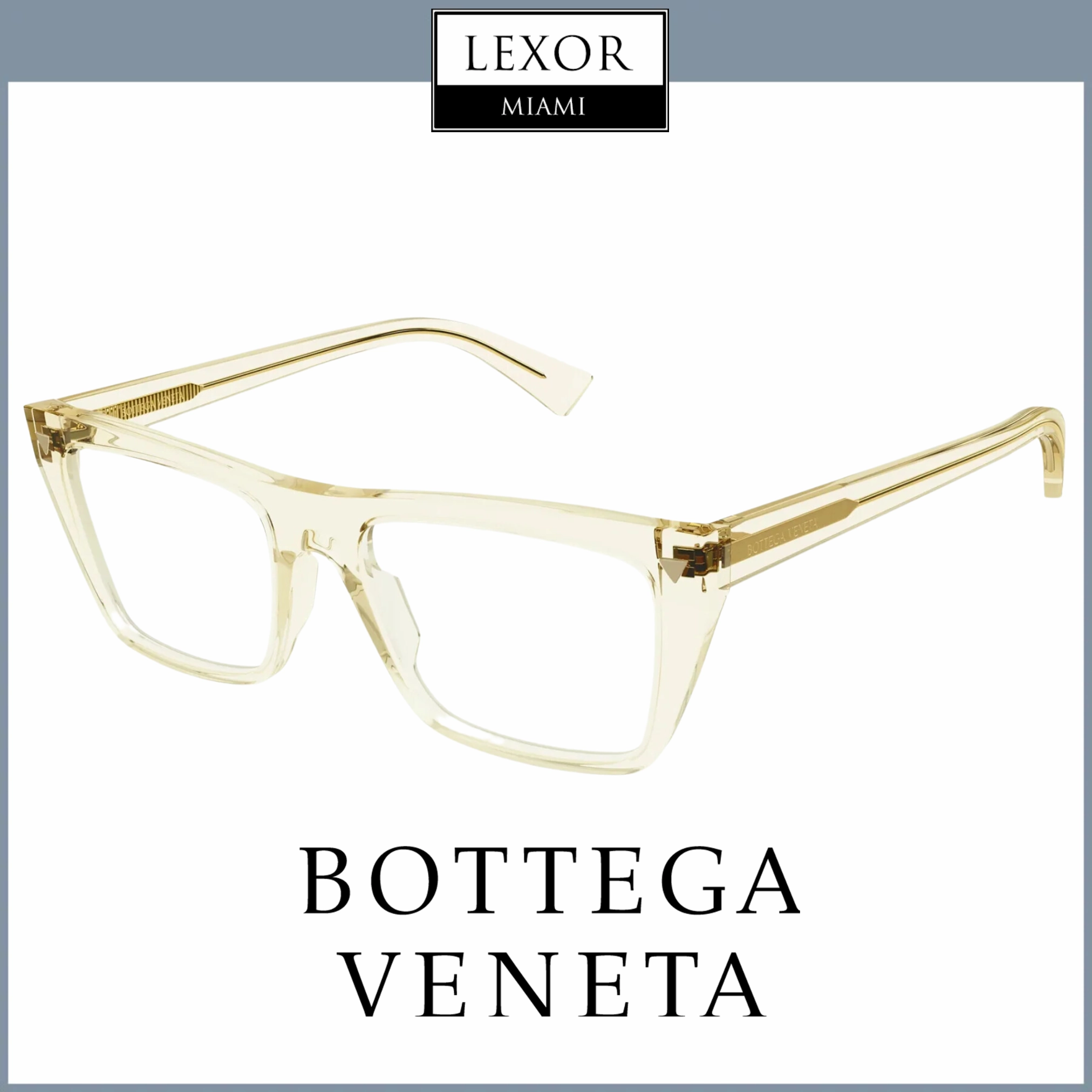 Bottega Veneta BV1258O-004 53 Optical Frame UNISEX