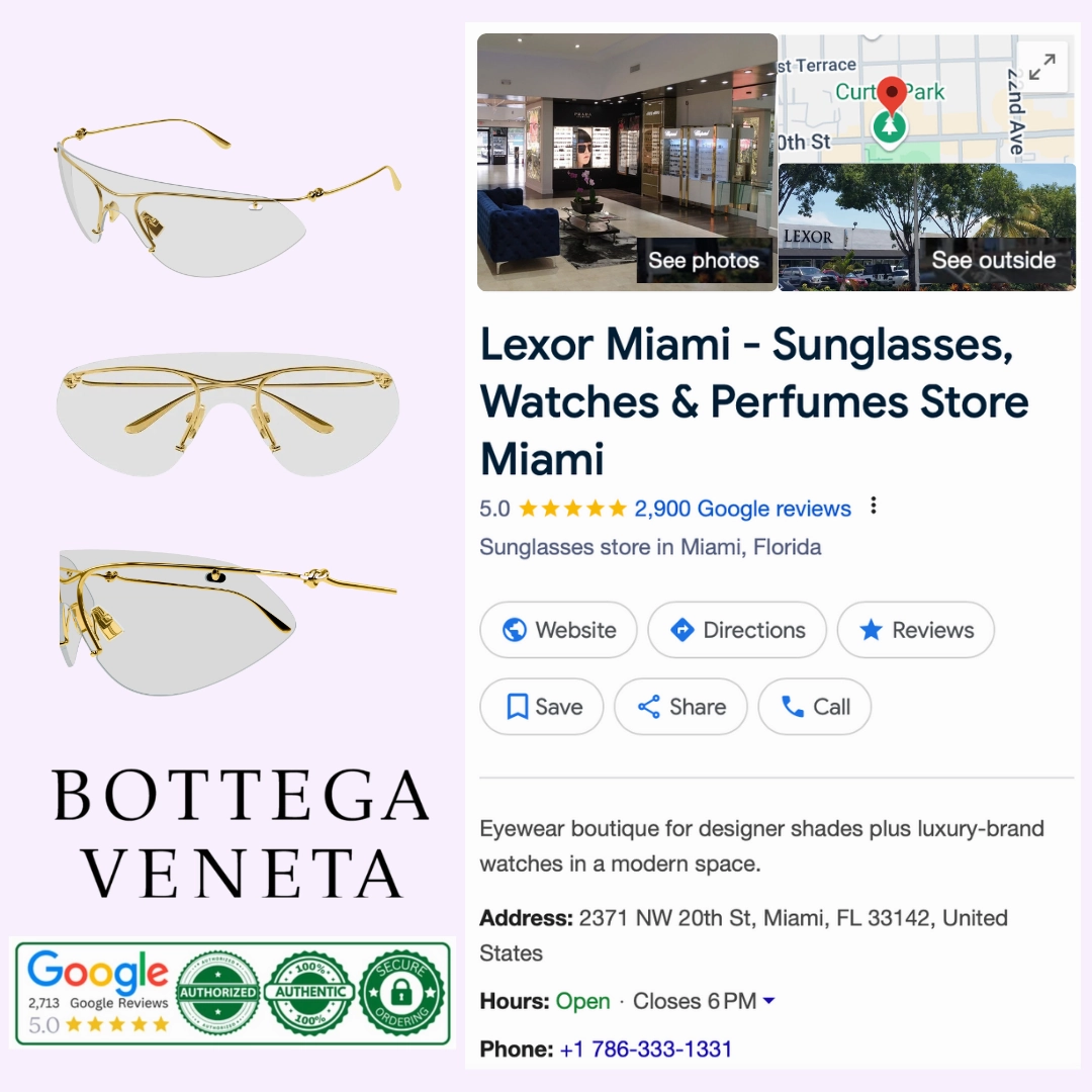 Bottega Veneta Sunglasses BV1272S-001 99 UNISEX METAL upc 889652455969