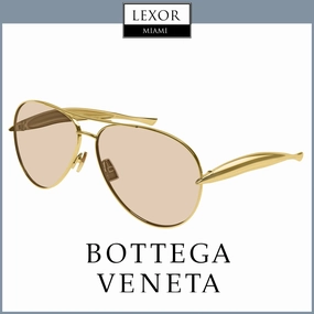 Bottega Veneta Sunglasses BV1305S-002 64 Unisex Metal upc 889652491493