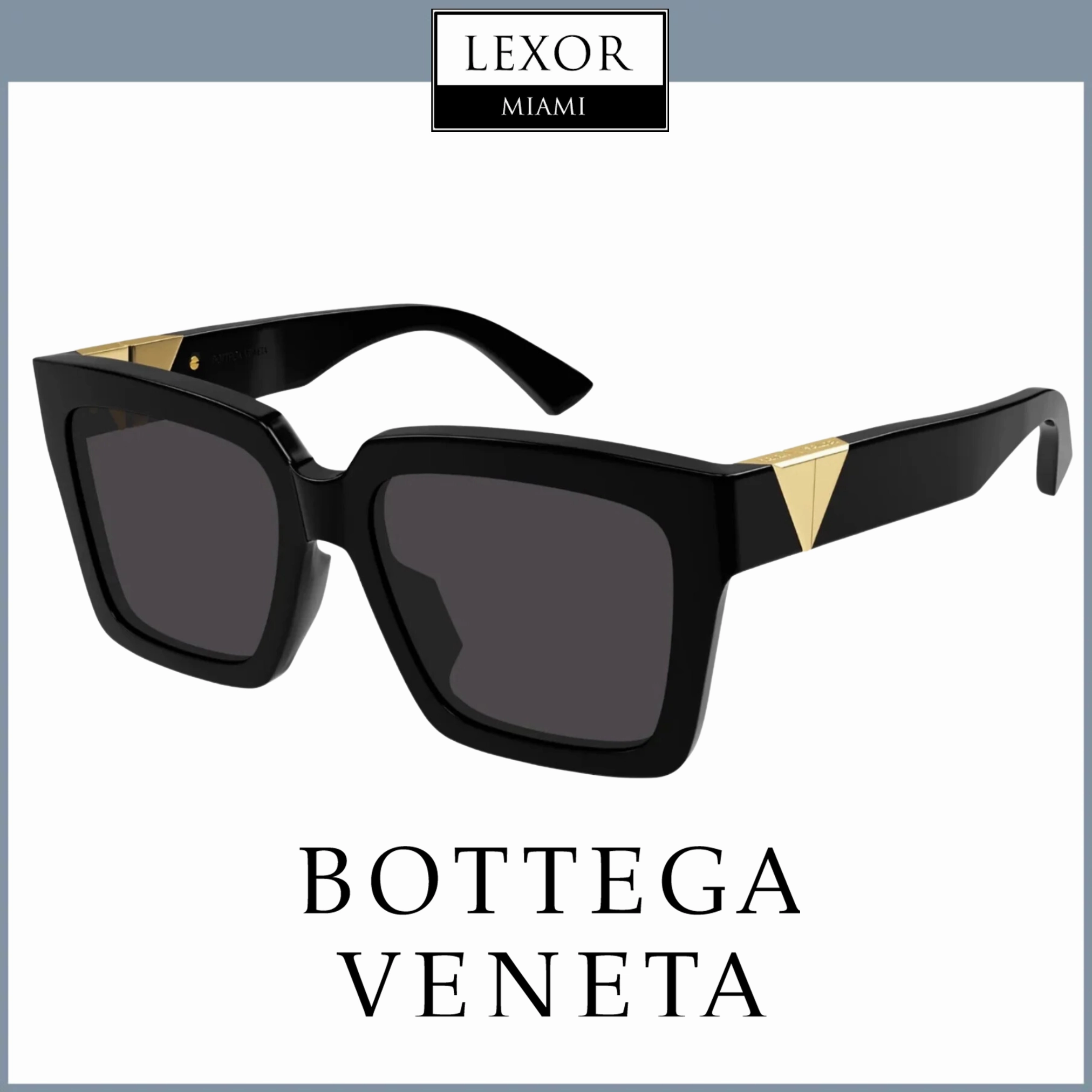 Bottega Venetta BV1198SA 001 55-18-135 Unisex Sunglasses