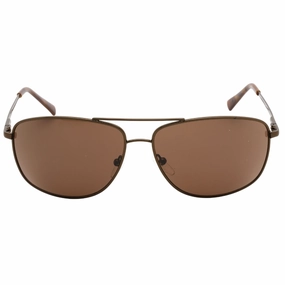 Calvin Klein Brown Lens Brown Sunglasses