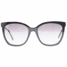 Calvin Klein Grey Gradient Lens Black Sunglasses