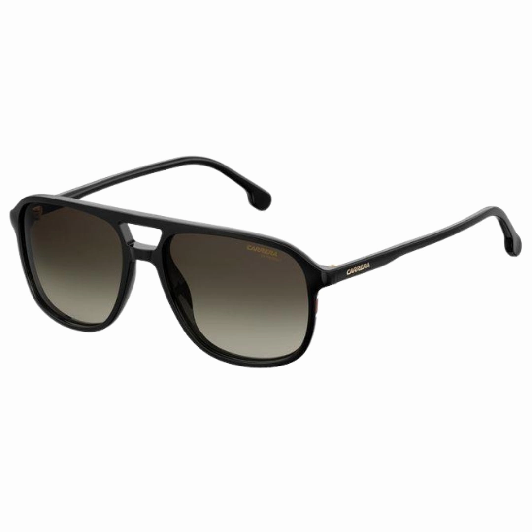 Carrera Brown Lens Black Sunglasses