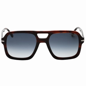Carrera Dark Grey SF Lens Brown Horn Sunglasses