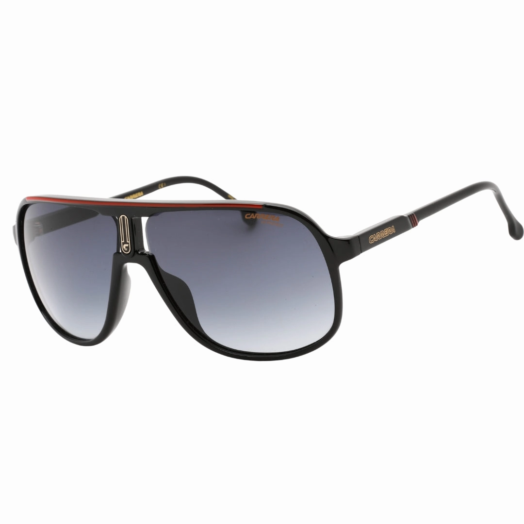 Carrera Dark Grey SF Lensed Black Framed Sunglasses