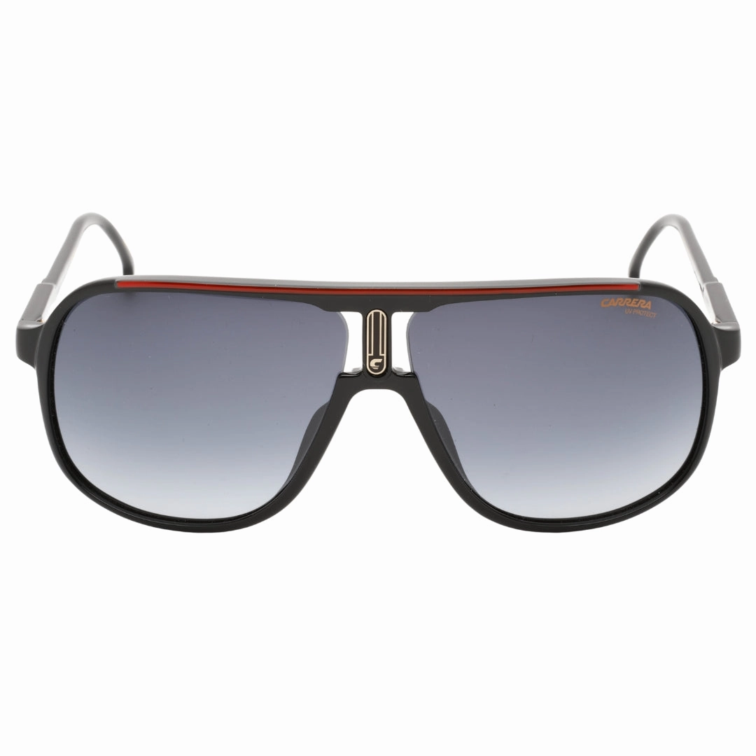 Carrera Dark Grey SF Lensed Black Framed Sunglasses