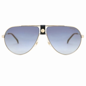 Carrera Grey Mirror Lens Gold Black Sunglasses