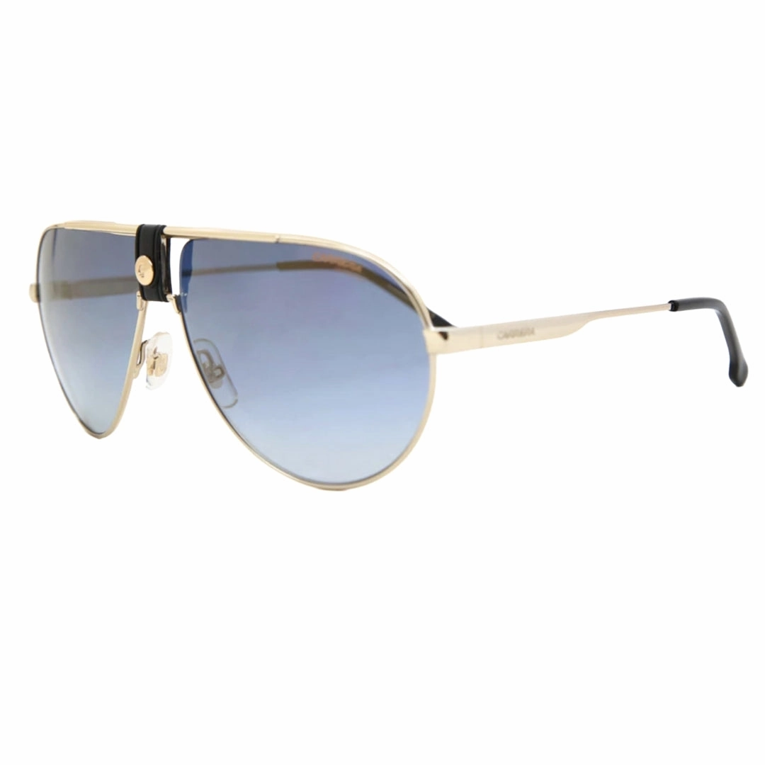 Carrera Grey Mirror Lens Gold Black Sunglasses