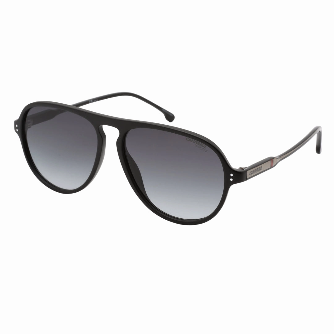 Carrera Matte Black Framed Grey Gradient Lensed Sunglasses
