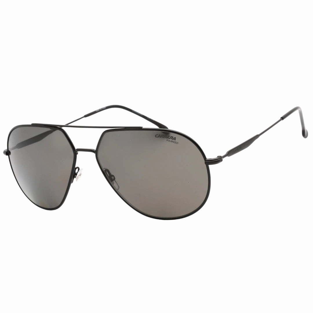Carrera Matte Black Framed Grey PZ Lensed Sunglasses